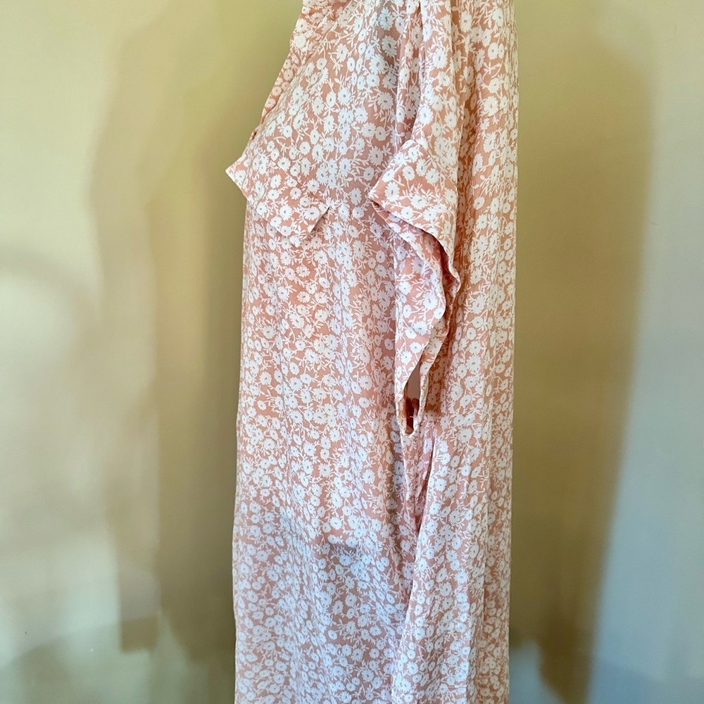 Lost + Wander long length shirt dress/coverup - Picture 3 of 4